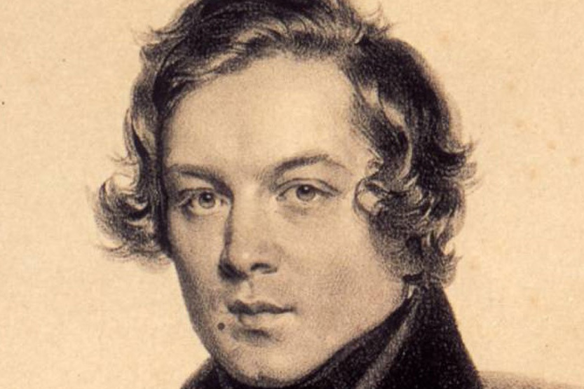 Retrato de Robert Schumann