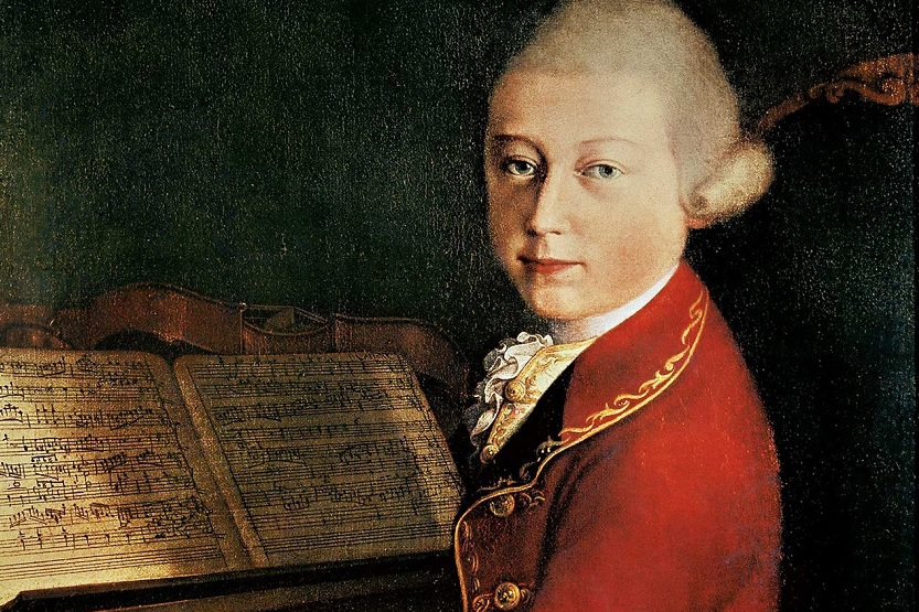 Mozart en 1770 a los 14 años