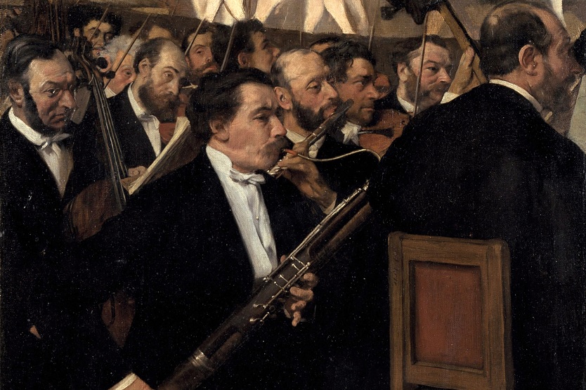 Cuadro de Edgar Degas The Orchestra at the Opera (Wikimedia)
