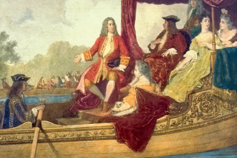Haendel y el Rey Jorge I en el Támesis